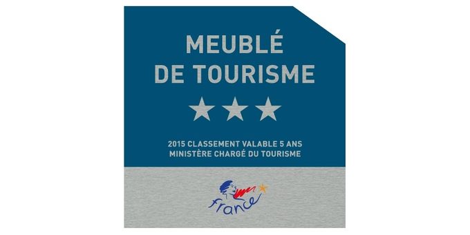 Nos 4 locations sont classées 3 étoiles en meublés de tourisme... = garantie de qualité..